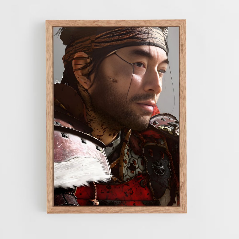 Poster Le Ronin Sage – affiche Ghost of tsushima (vue 4)